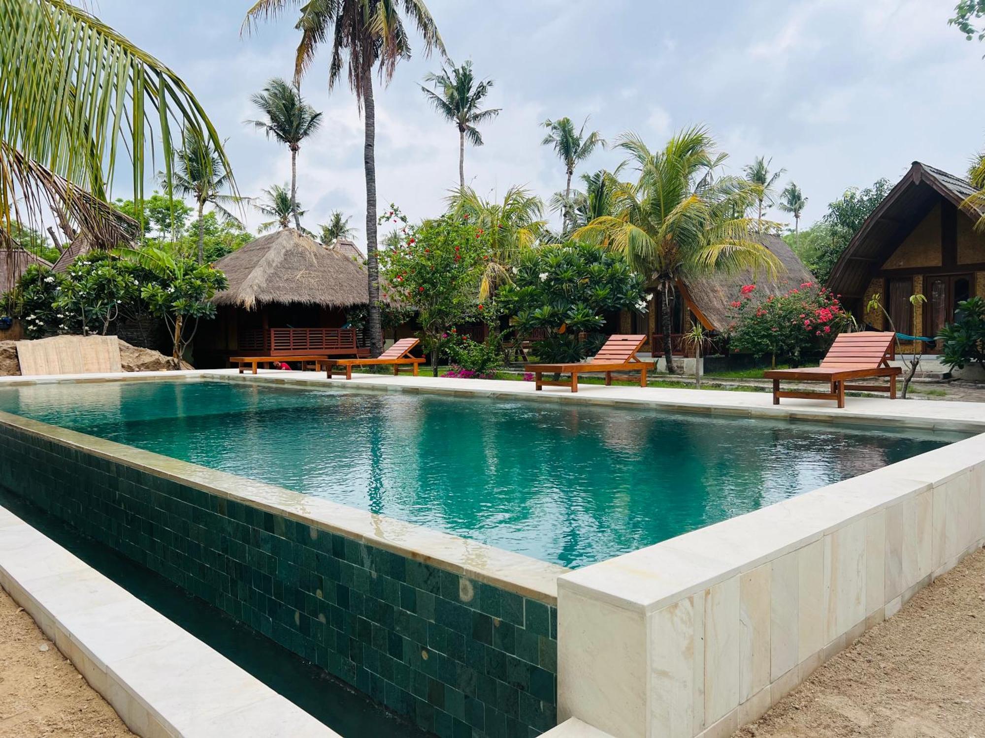 Gita Gili Bungalow Gili Air Exterior foto