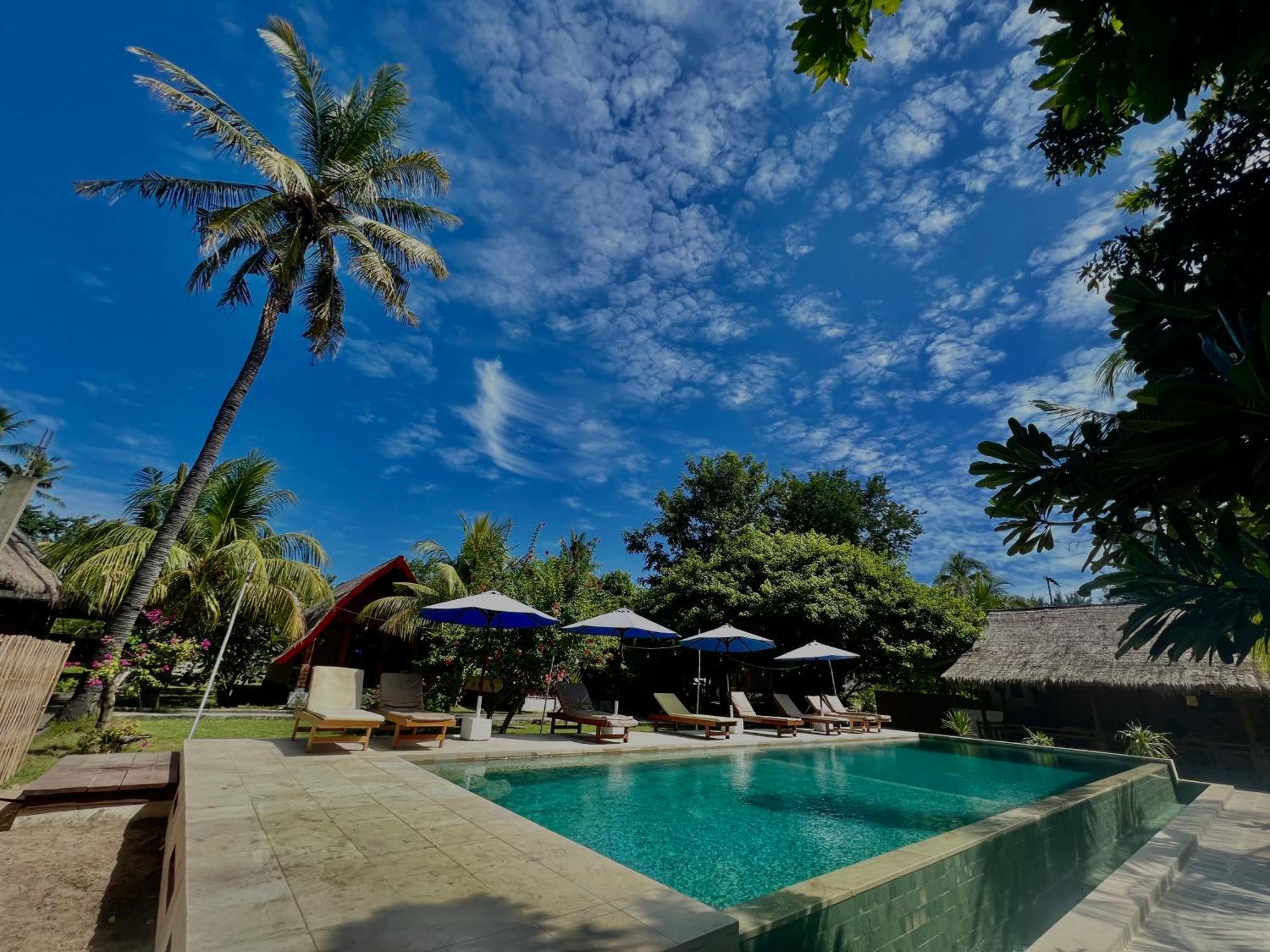 Gita Gili Bungalow Gili Air Exterior foto