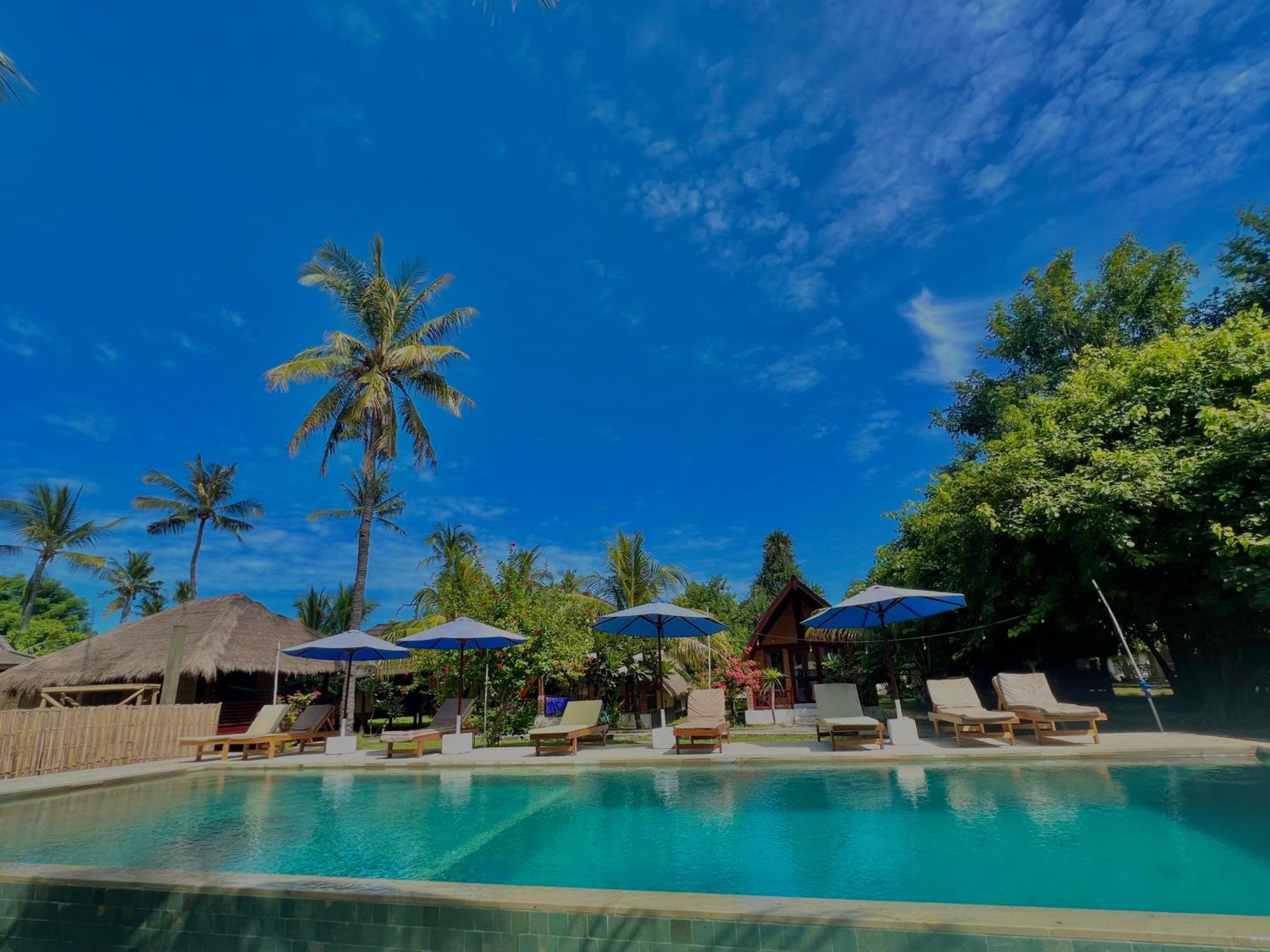 Gita Gili Bungalow Gili Air Exterior foto