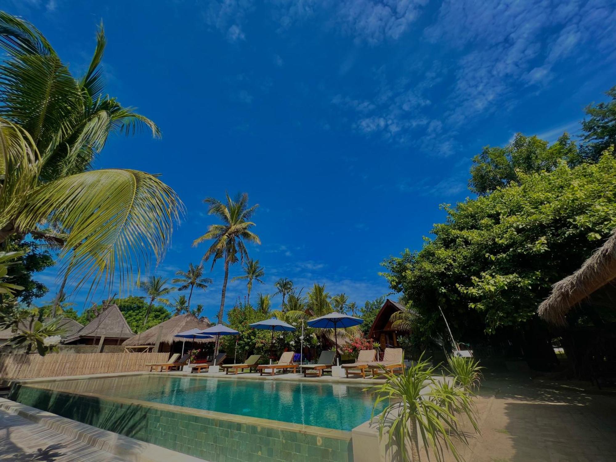 Gita Gili Bungalow Gili Air Exterior foto
